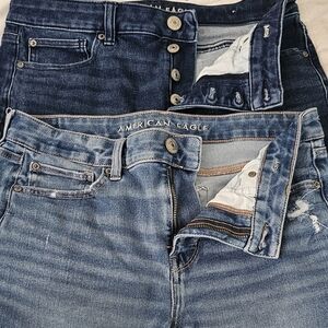 American Eagle Outfitters High Rise Midi Shorts